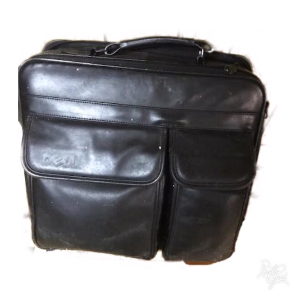 Leather Laptop Briefcase - Picture 1 of 7